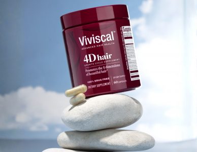 Viviscal 4D hair supplement jar